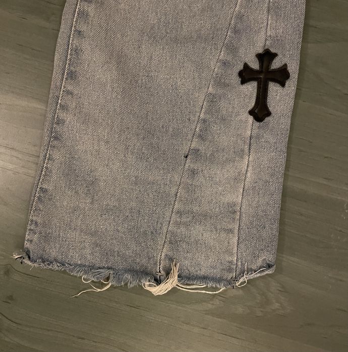 Chrome Hearts дънки тип Flared