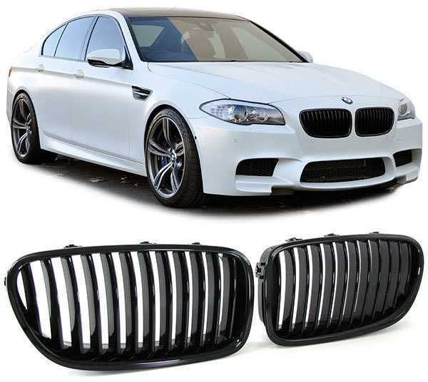 Grila BMW F10 F11 negru lucios NOU