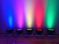 Lumini Arhitecturale 54 LED Restaurant Evenimente*Orga de culori Party