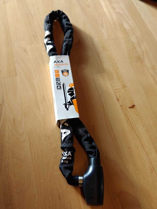 Incuietoare lant bicicleta AXA Absolute 5-110 - cu cheie, nou