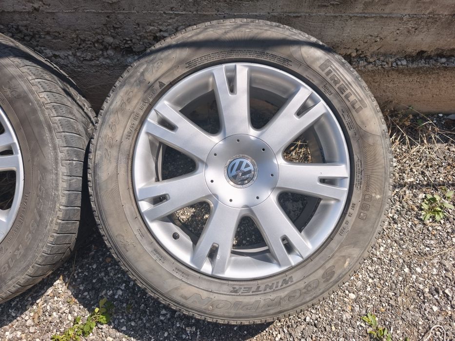 Продавам оригинални лети джанти за Volkswagen Touareg 18"