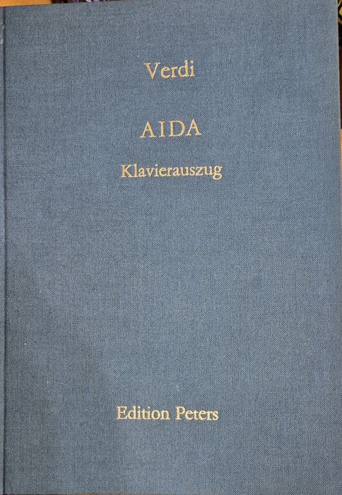 Оперни клавири изд.Peters: AIDA и PAGLIACCI