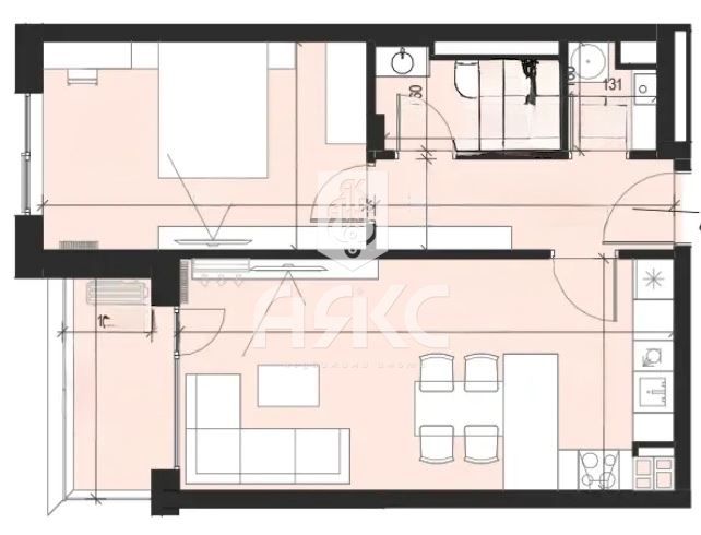 Продава се Двустаен апартамент в София, Кръстова вада - 76 кв.м за 3158 €/кв.м - Снимка #1