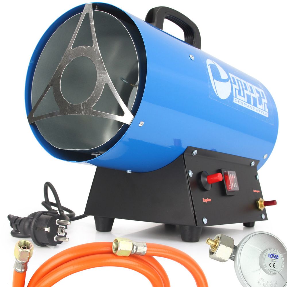 Индустриален газов калорифер с регулатор Ripper / 20 kW, 500 m³/h LPG