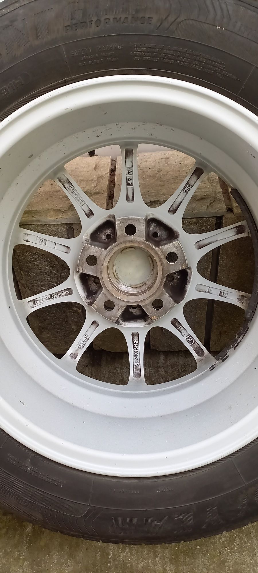 Джанти DEZENT с летни гуми GOODYEAR 15 5×112 VW  AUDI