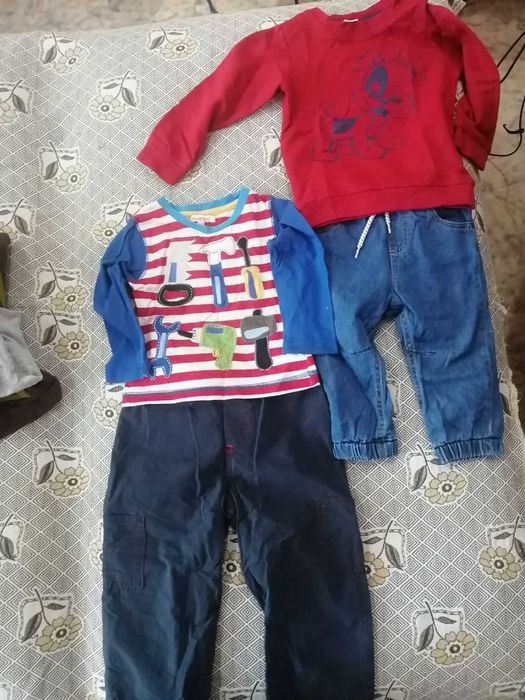 Вещи на мальчика 12-18 мес, рост 80 см