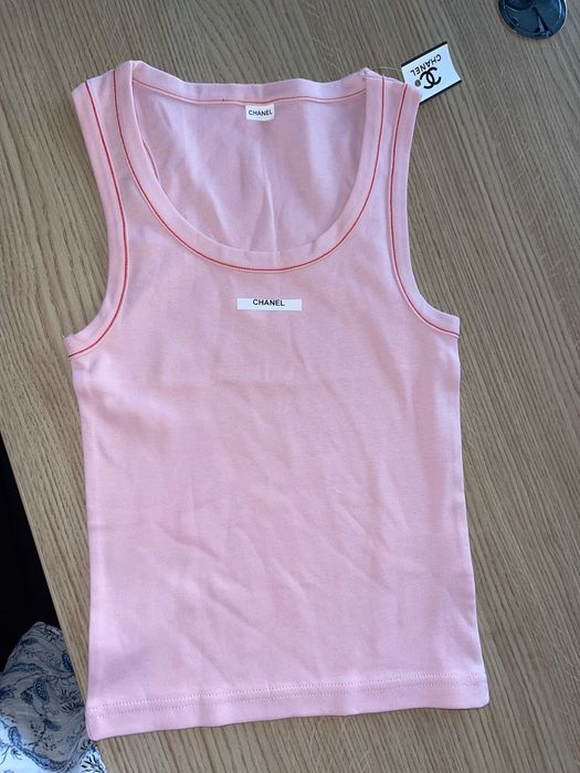SALE всеки по 29лв разпродажба потник шанел chanel топ бузка тениска