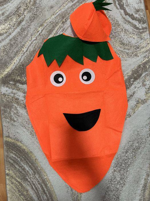 Costum de toamna copii morcov