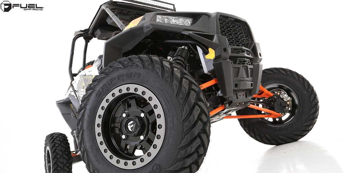 14" 15" UTV ATV Джанти Fuel Off Road 4x137 4x156 7J ET38 - BEADLOCK