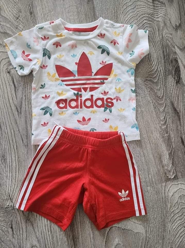 Adidas детско памучно комплекче