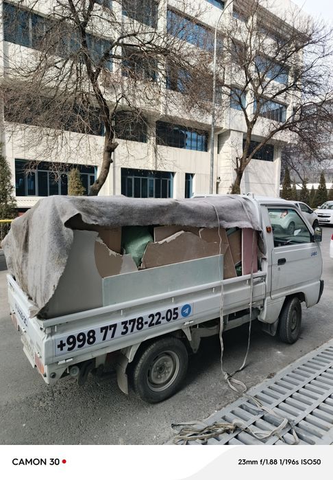 Вывоз мусора строй битовой мусор Musir tashish xizmati