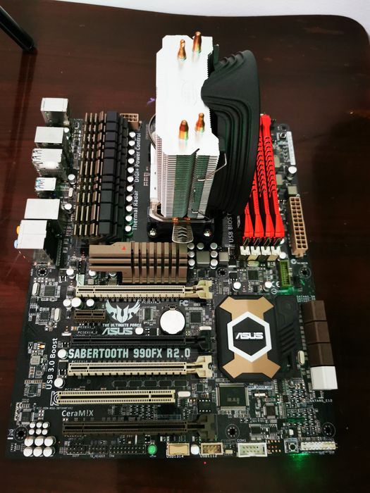 Placa de baza Asus + procesor + RAM