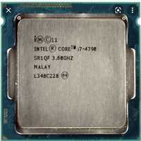 Процессор INTEL CORE I7 - 4790 3.6 GHZ UP TO 4 GHZ CACHE S-1150 OEM