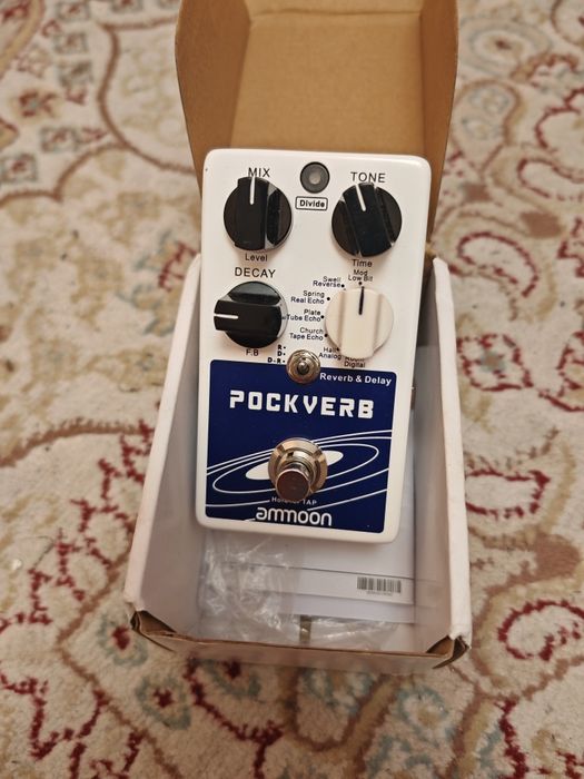 Педаль эффектов дилей Ammoon Pockverb