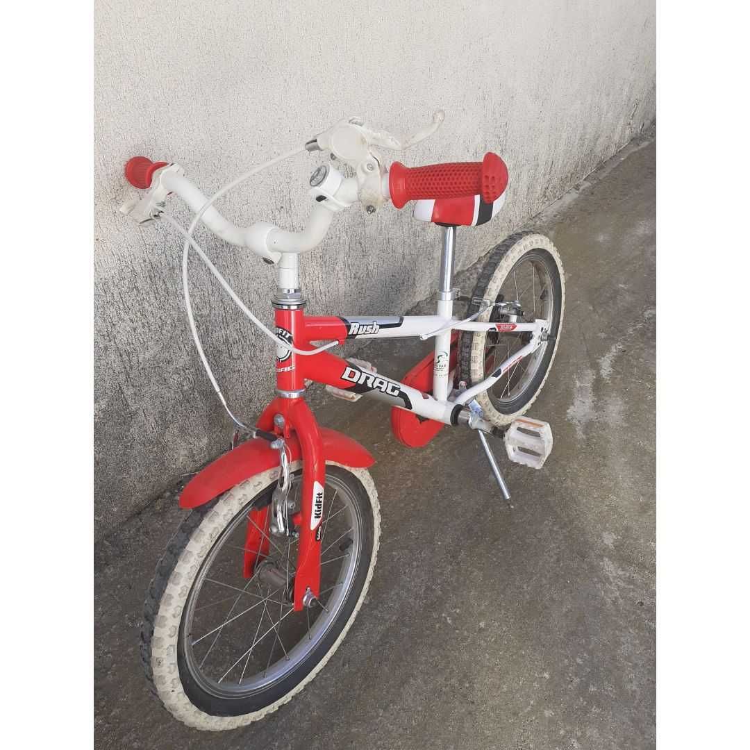 Детско колело Rush Drag 16 - ка за момче или момиче - 4 до 7 години