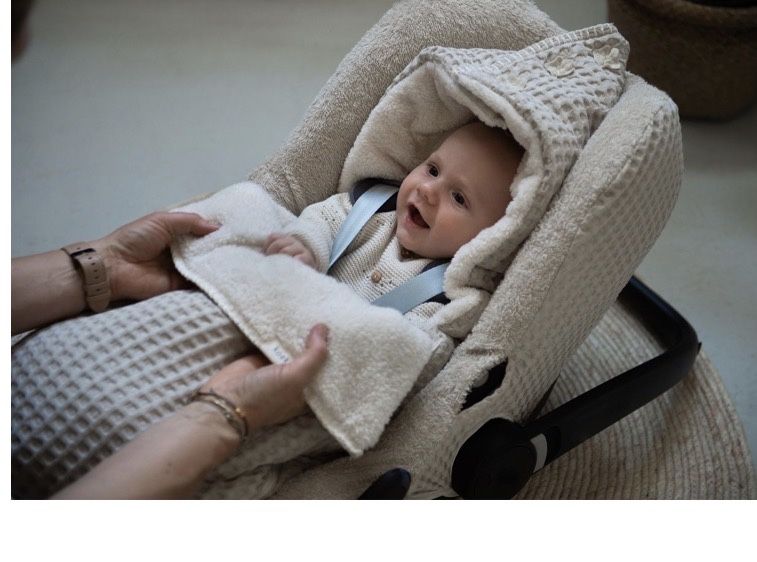 Бебешка пелена/одеало/чувалче за количка Koeka . Органични материи.