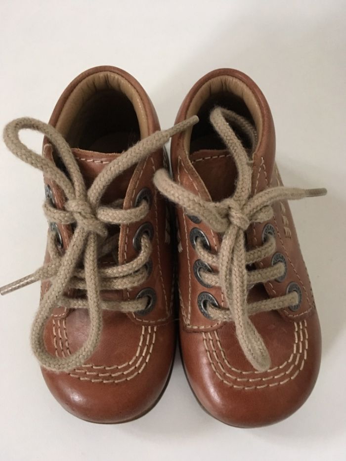 обувки KicKers естествена кожа 20 номер пролет есен
