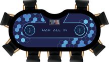 Masa de Poker WOW stoc Customtables.eu multe modele stoc site intra