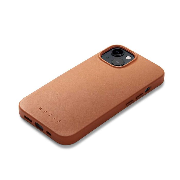 Кожен калъф с Magsafe Mujjo Full Leather Case for iPhone 14
