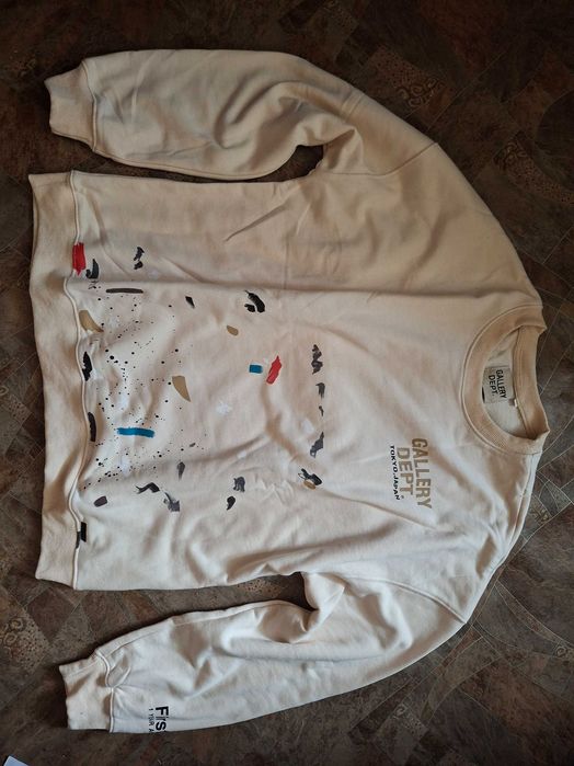 Лонгслив longsleeve кофта Gallery dept принт необычный дизайн