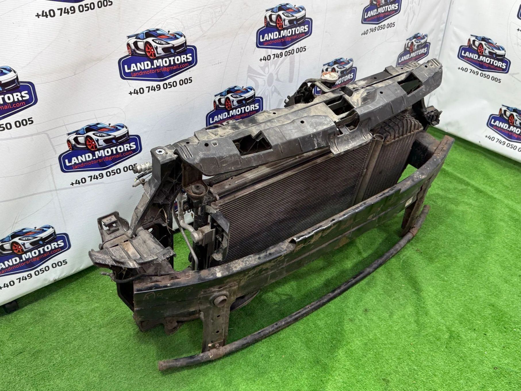TRAGER + ARMATURA / RADIATOR AC RACIRE / INTERCOOLER / VENTILATOR KIA RIO 2 2013 1.1 DIESEL (DOHC TCI) / SEDAN 5 USI COD OEM 28270-2A08X 25380-1W351 97606-1R300 2011-2017