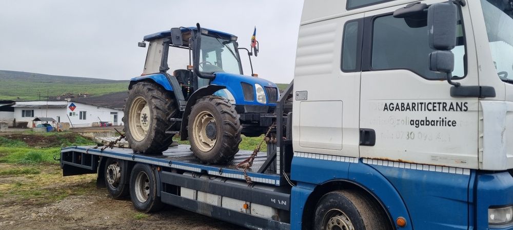 Transport utilaje agricole cu platforma