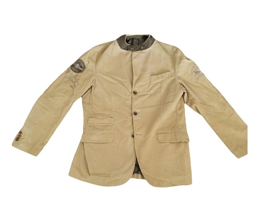 Мъжко оригинално на  марката La Martina сако от кадифе