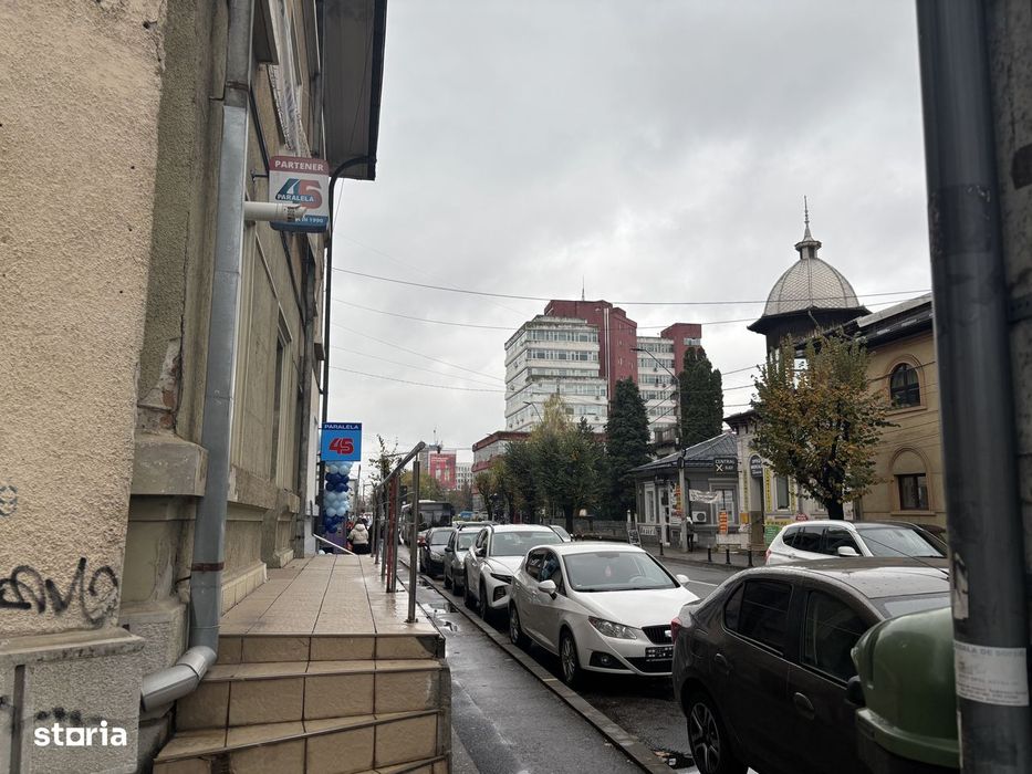 Spatiu Comercial Pitesti Ultracentral Parter Stradal Casa Cartii