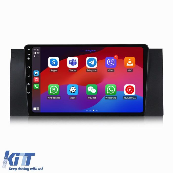 Navigatie Dedicata BMW Seria5 E39 X5 E53 (1995-2003), 9Inch, 2Gb Ram,