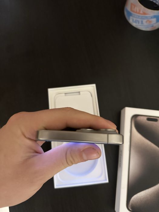 iPhone 15 Pro Max Natural Titanium 256GB Fullbox Neverlock 85%
