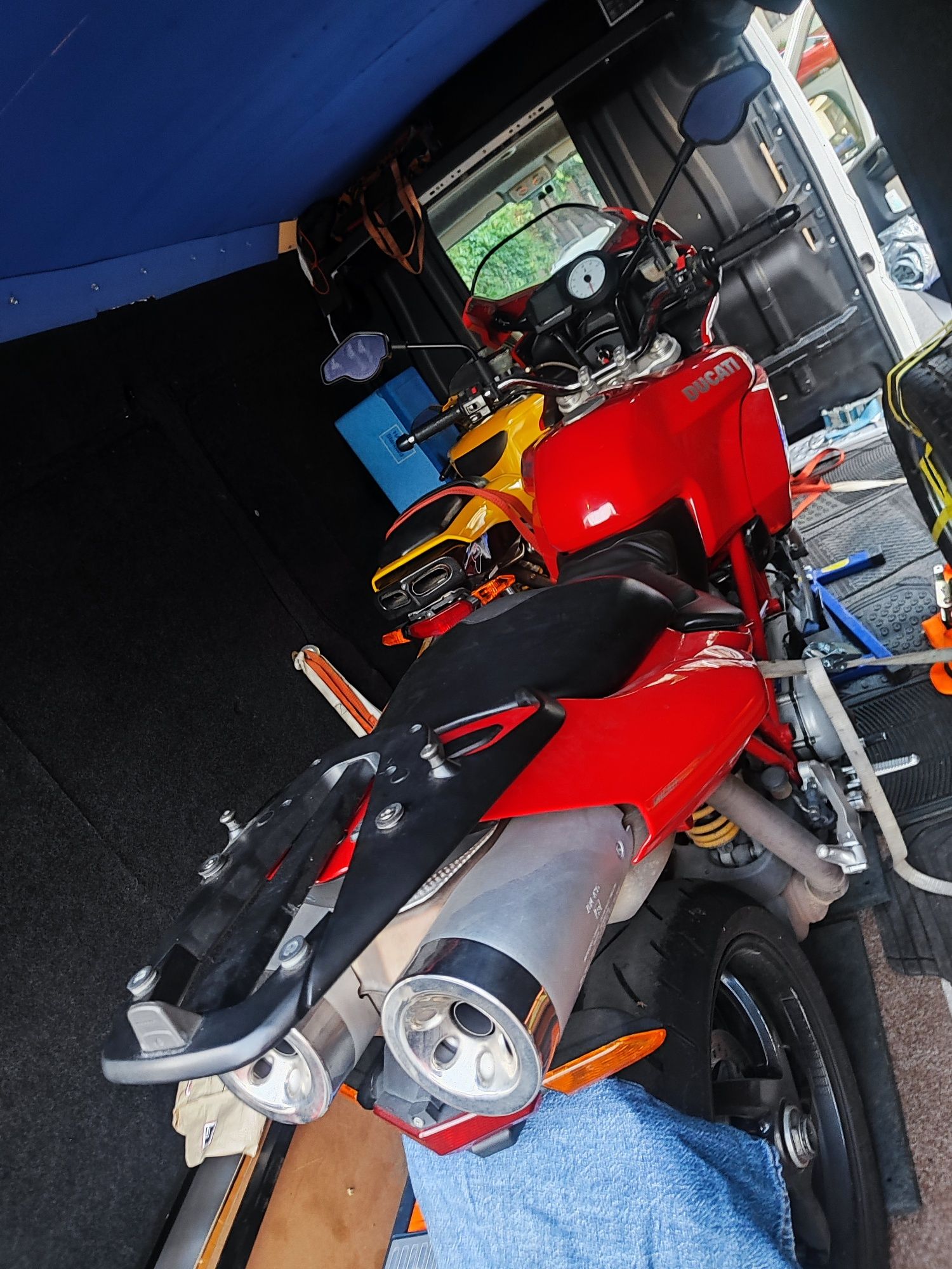 Transport Motociclete Scooter / posibilitate ITP cu duba inchisa