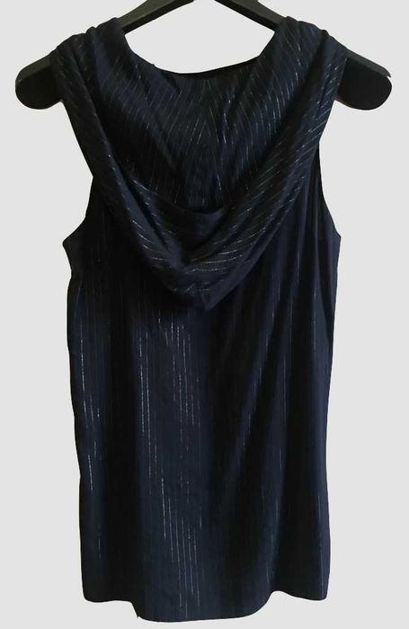 BARBARA BUI Superb Top Gluga Negru Dungi Lurex New Collection Sz: S