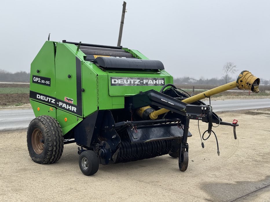 Presa/Balotiera Deutz-Fahr GP2.30 cu Plasa+Tocator Import Recent