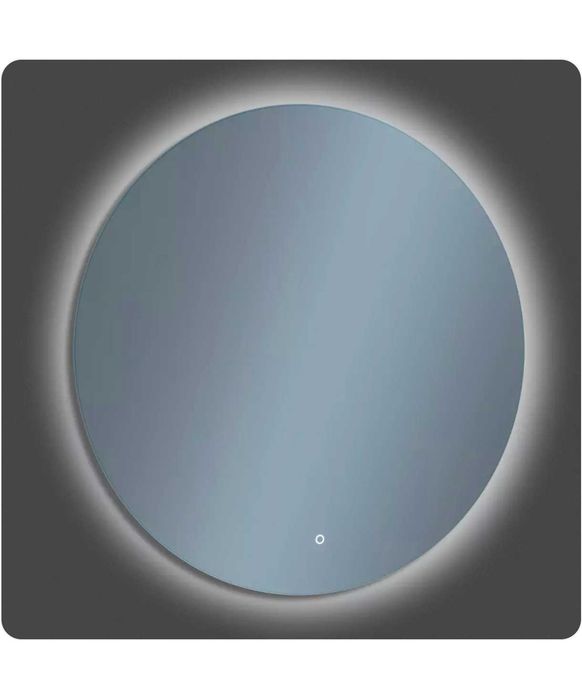 Oglindă rotundă 50 cm si 60 cm, alb natural