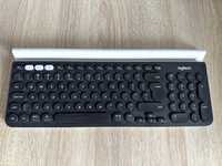 Tastatura wireless multi-device Logitech® K780, layout US INTL, Negru
