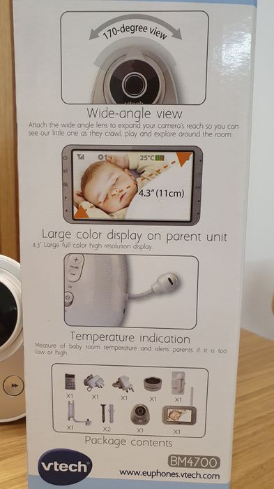 Monitor camera bebe VTECH cu accesorii compete