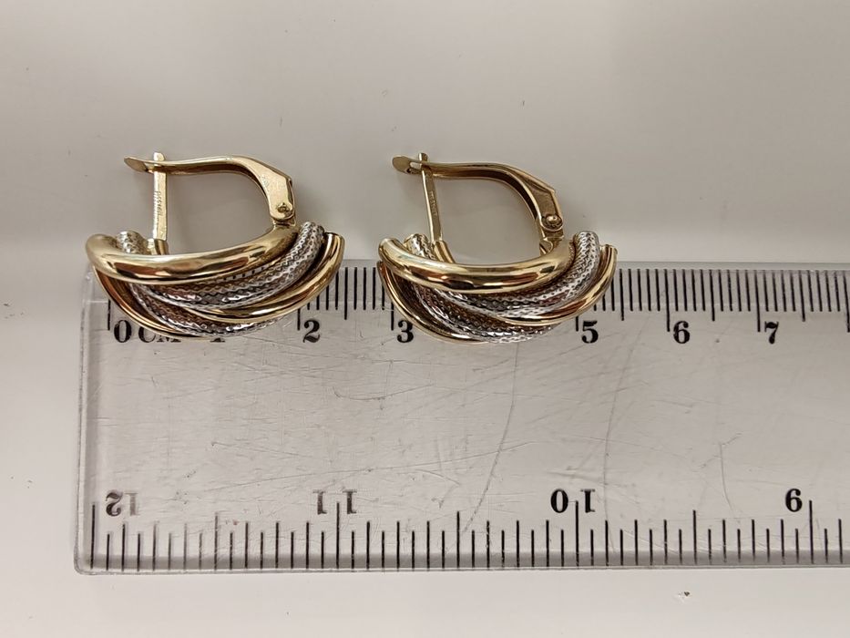 Cercei damă Aur 14k Gr 4,14 cod unic 847