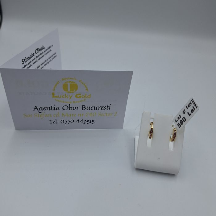 Cercei Aur 14K 1,43Gr #46779