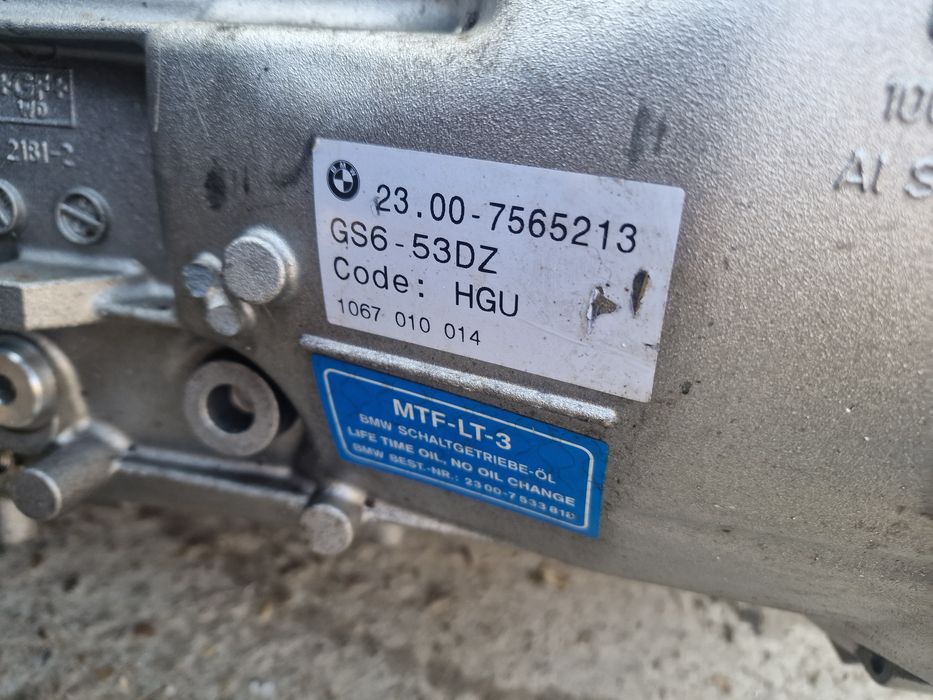 Cutie viteza manuala Bmw seria 3 E 90 motor 3.0 diesel ,ca noua ,80 km