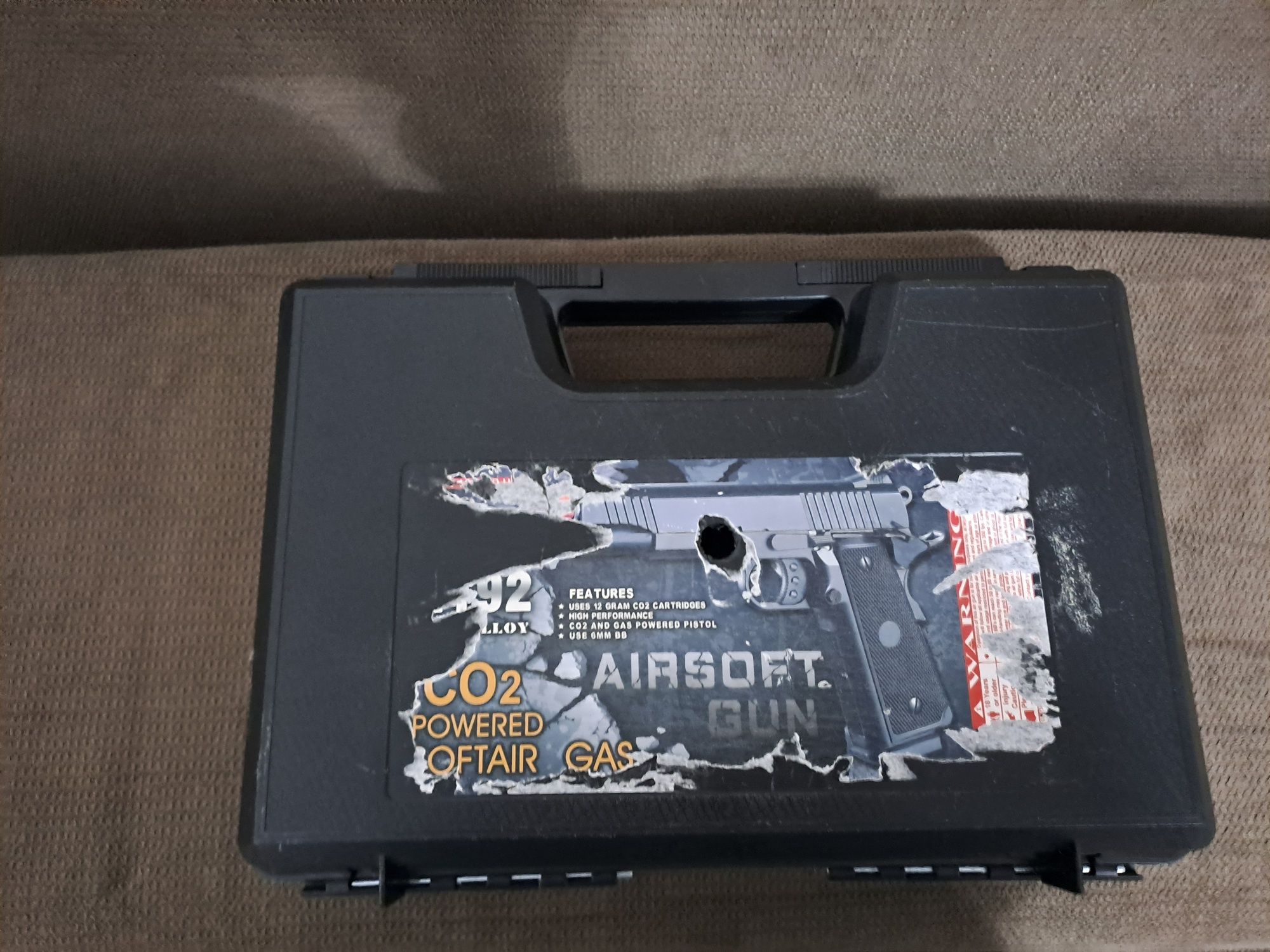 Airsoft set transportare