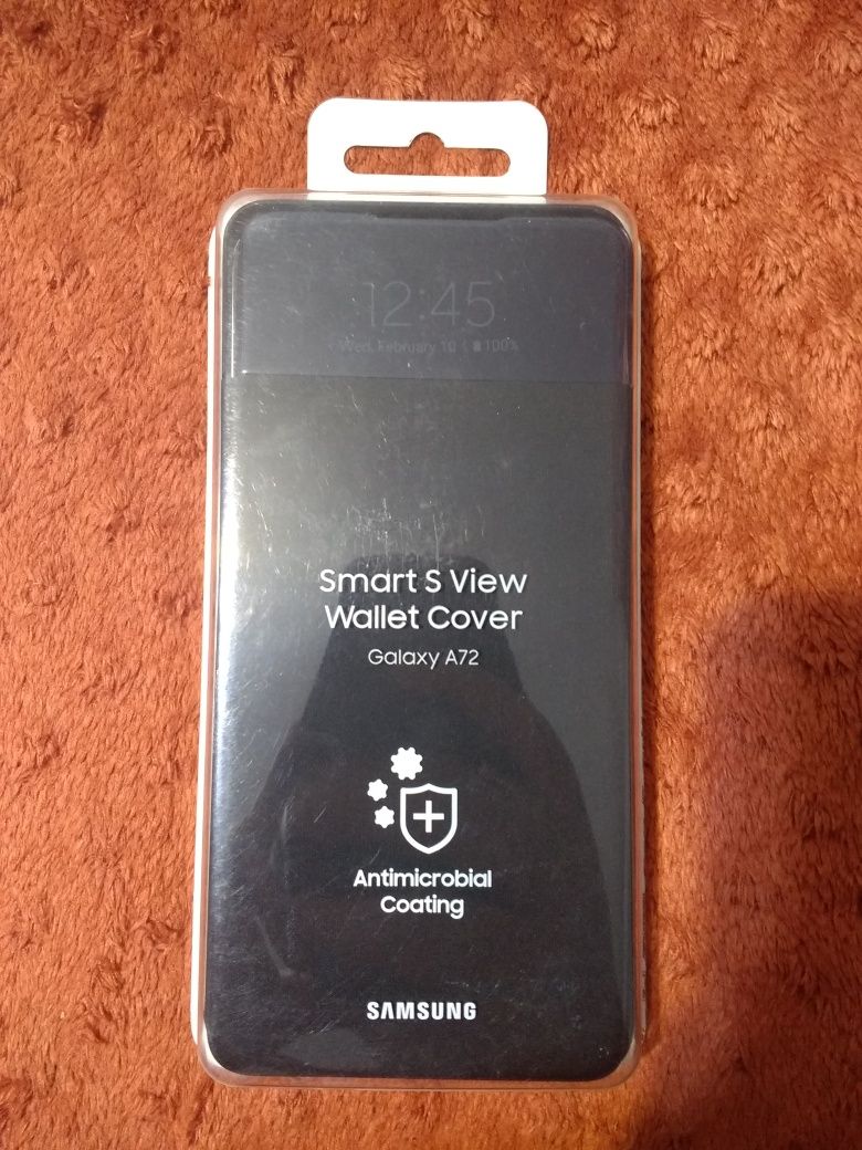 Vand husa carte originala Smart S View Wallet cover Samsung Galaxy A72