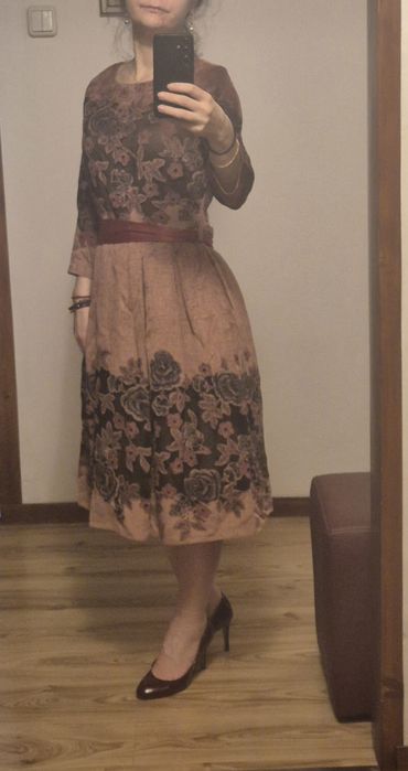 Rochie midi elegantă