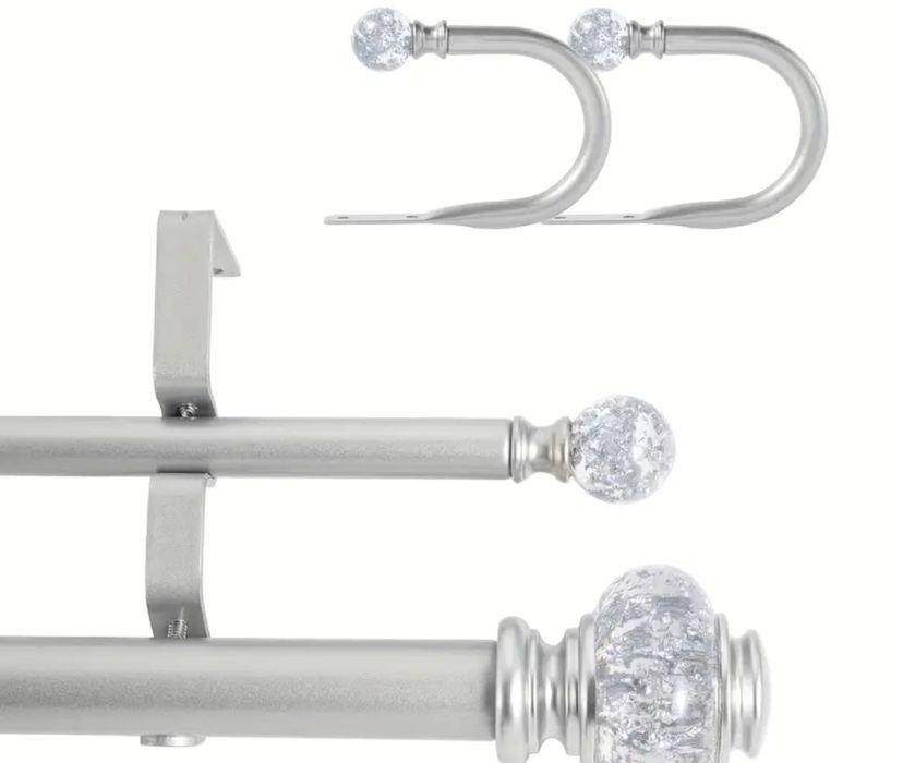 Релса, двойна за пердета