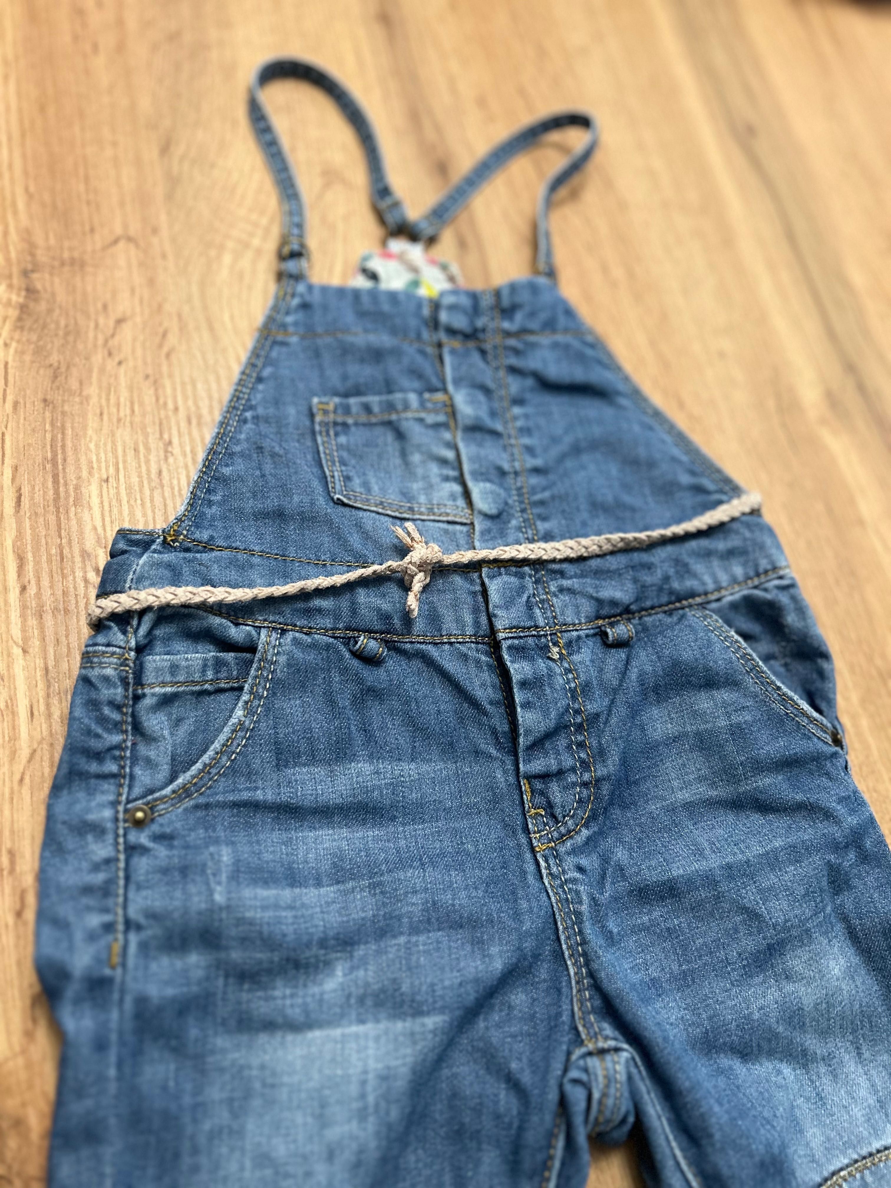 Salopeta denim ZaraBaby masura 86