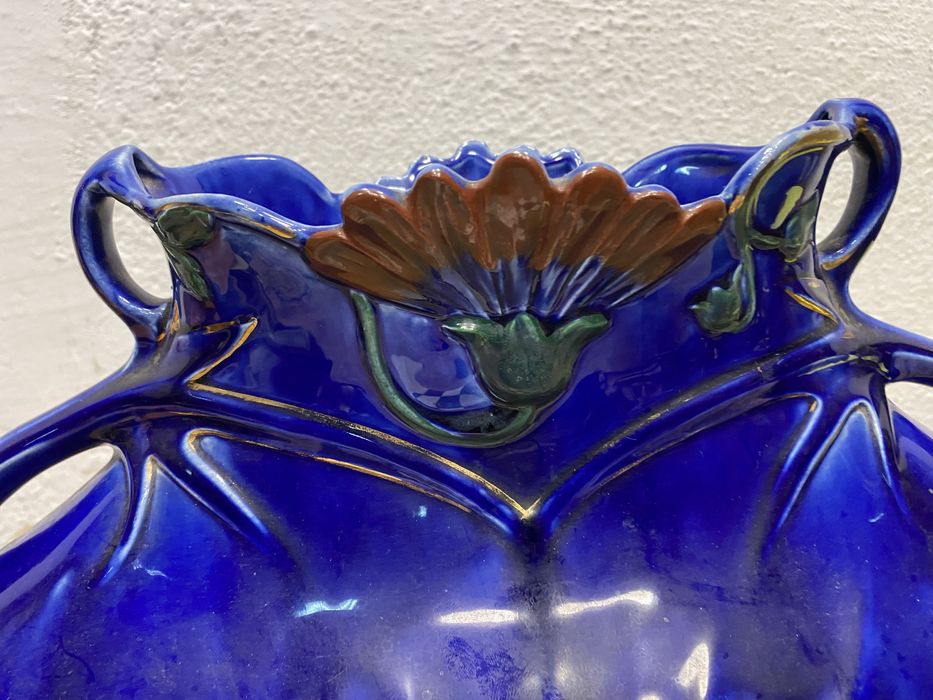 Италианска порцеланова кашпа жардиера