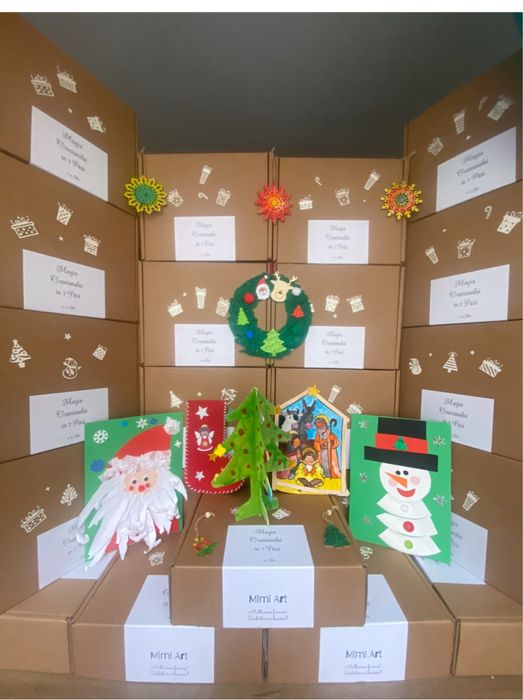 Craft kit Craciun - handmade