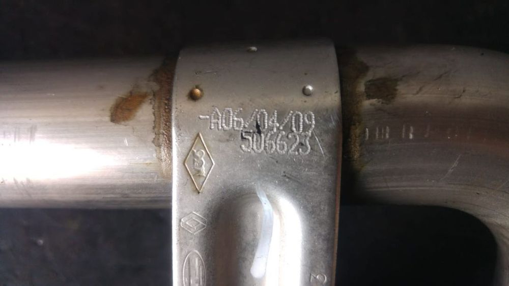 Teava tubulatura intercooler 1.5 dci k9k renault clio 3 506623