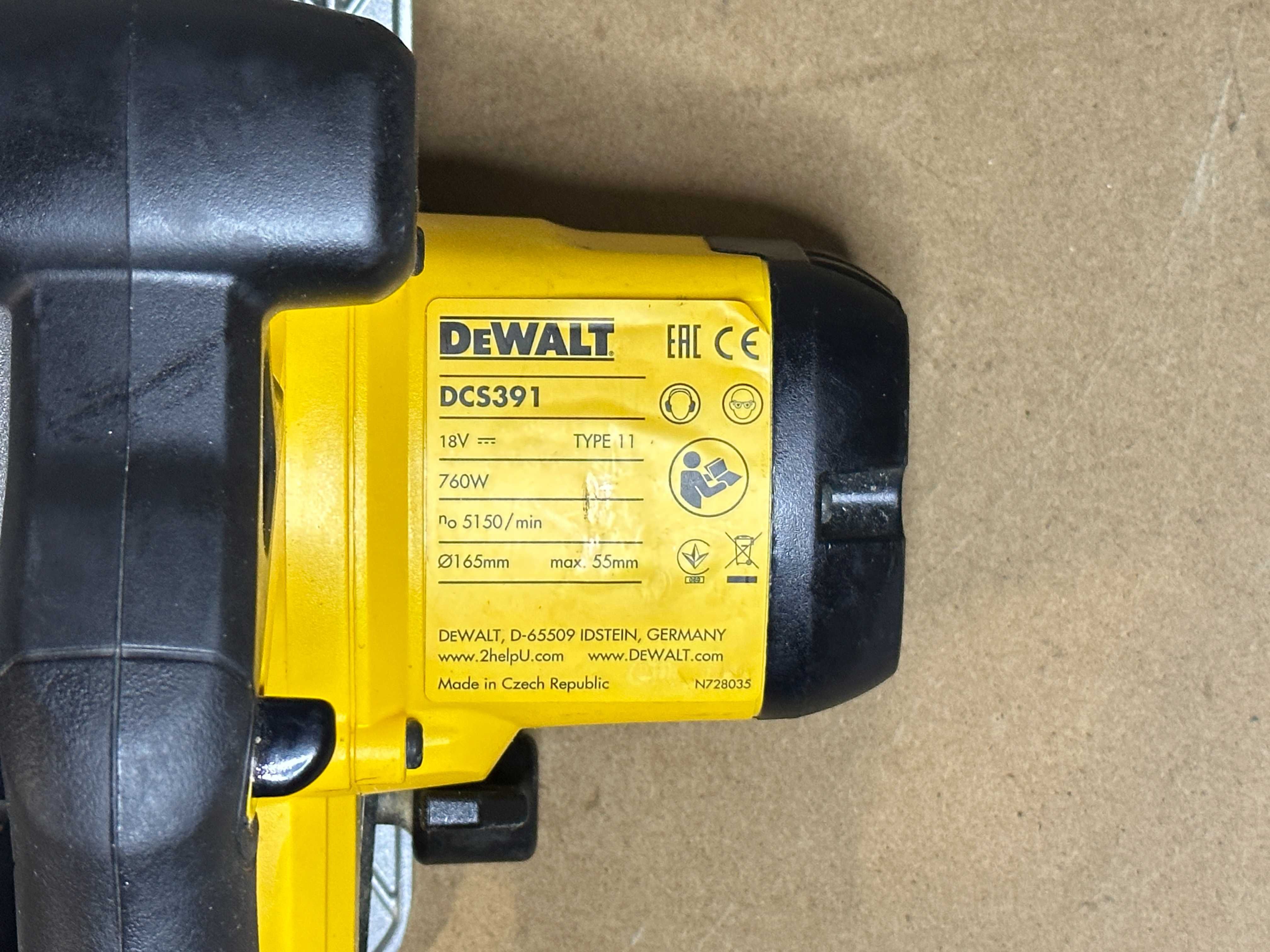 Dewalt Ръчен Циркуляр DCS391