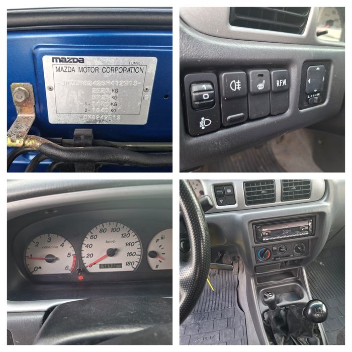 Vând Mazda B 2500, 56000 km, 4x4