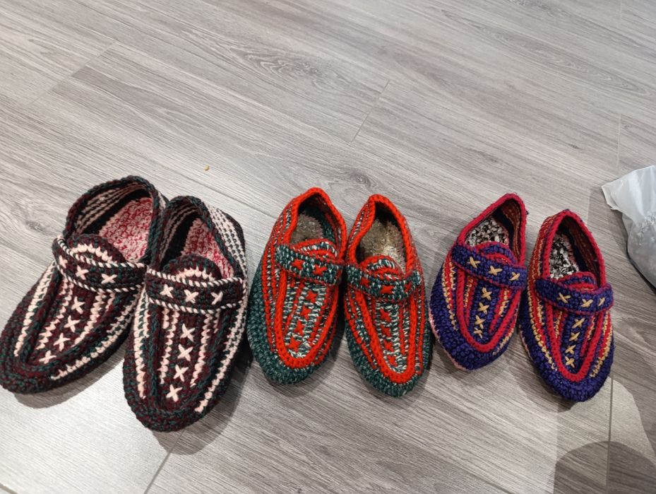 Вязаные шерстяные носки для мужчин большемер